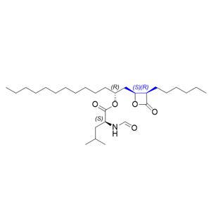 奥利司他杂质21,(R)-1-((2S,3R)-3-hexyl-4-oxooxetan-2-yl)tridecan-2-yl formyl-L-leucinate