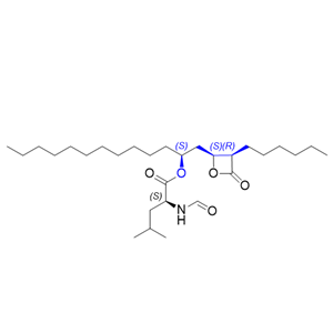 奥利司他杂质22,(S)-1-((2S,3R)-3-hexyl-4-oxooxetan-2-yl)tridecan-2-yl formyl-L-leucinate