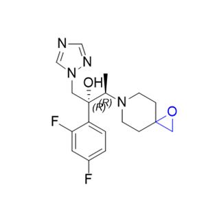 艾氟康唑杂质12,(2R,3R)-2-(2,4-difluorophenyl)-3-(1-oxa-6-azaspiro[2.5]octan-6-yl)- 1-(1H-1,2,4-triazol-1-yl)butan-2-ol
