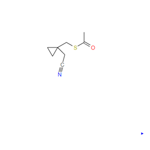1-（乙酰硫甲基）-环丙烷-乙腈,1-(Acetylthiomethyl)-cyclopropane acetonitrile