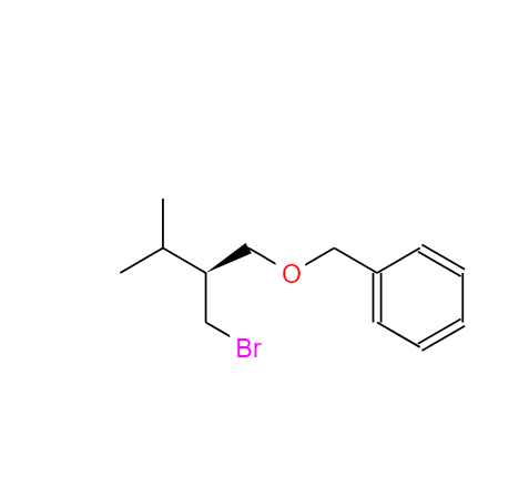 1-(((S)-2-(溴甲基)-3-甲基丁氧基)甲基)苯,1-(((S)-2-(Bromomethyl)-3-methylbutoxy)methyl)benzene
