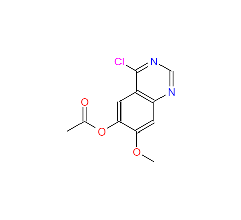 4-氯-7-甲氧基喹唑啉-6-醇乙酸酯盐酸盐,4-Chloro-6-acetoxy-7-methoxyquinazoline hydrochloride