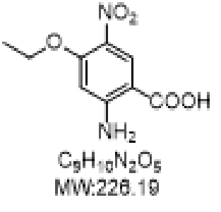 2-氨基-4-乙氧基-5-硝基苯甲酸,2-amino-4-ethoxy-5-nitrobenzoic acid