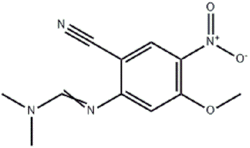 N'-(2-氰基-5-甲氧基-4-硝基苯基)-N,N-二甲基甲酰胺,N'-(2-cyano-5-Methoxy-4-nitrophenyl)-N,N-diMethylforMiMidaMide