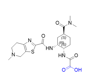 依度沙班杂质M,2-(((1S,2R,4S)-4-(dimethylcarbamoyl)-2-(5-methyl-4,5,6,7-tetrahydrothiazolo[5,4-c]pyridine-2-carboxa