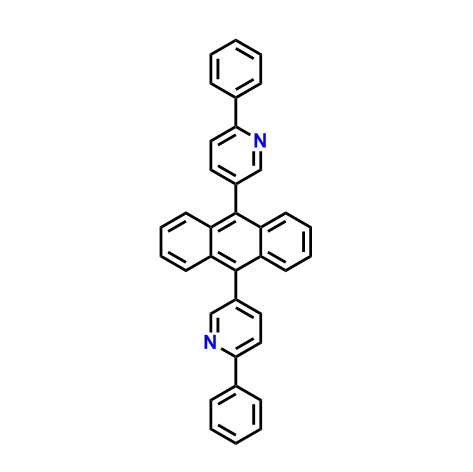 9,10-双(6-苯基吡啶-3-基)蒽,9,10-Bis(6-phenylpyridin-3-yl)anthracene