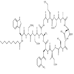 达托霉素-β异构体,Daptomycin beta-Isomer