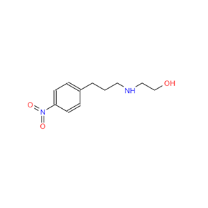N-(2-羟乙基)-3-(4-硝基苯基)丙胺,N-(2-Hydroxyethyl)-3-(4-nitrophenyl)propylamine