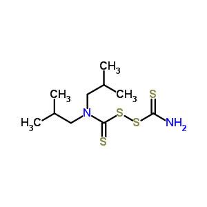 二硫化四异丁基秋兰姆,bis(2-methylpropyl)carbamothioylsulfanyl N,N-bis(2-methylpropyl)carbamodithioate