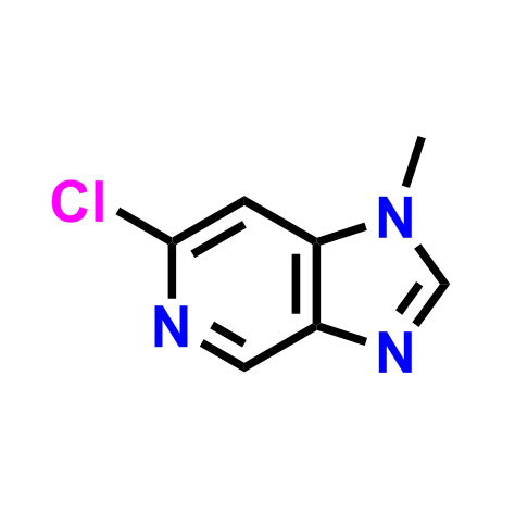 6-氯-1-甲基-1H-咪唑并[4,5-C]吡啶,6-Chloro-1-methyl-1H-imidazo[4,5-c]pyridine