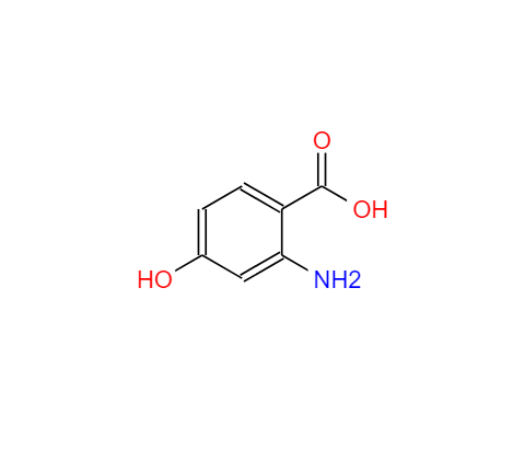 2-羟基-4-氨基苯甲酸,Benzoic acid, 2-amino-4-hydroxy-