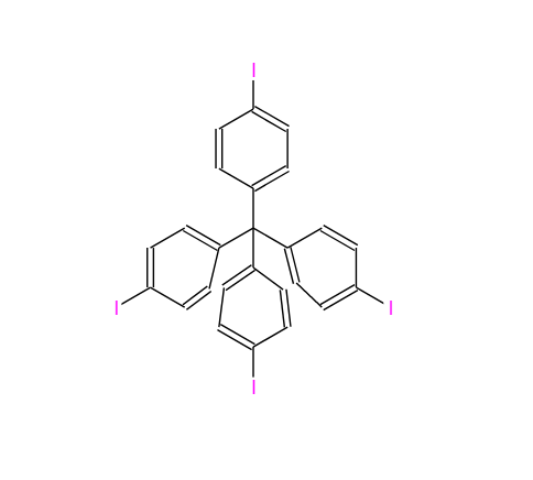 四(4-碘苯基)家烷,Benzene, 1,1',1'',1'''-methanetetrayltetrakis[4-iodo-