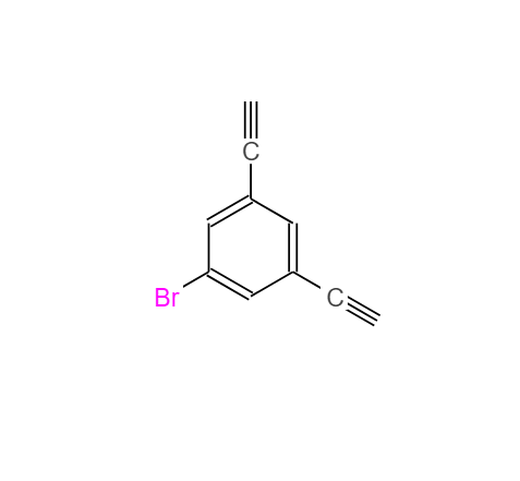 3,5-二乙炔基溴苯,1-bromo-3,5-diethynylbenzene