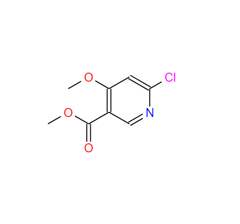 6-氯-4-甲氧基烟酸甲酯,3-Pyridinecarboxylic acid, 6-chloro-4-methoxy-, methyl ester