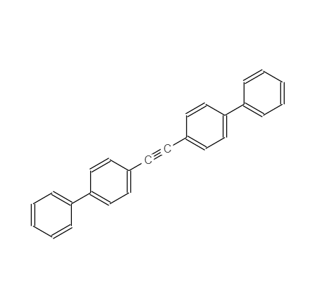 1-苯基-4- [2-(4-苯基苯基)乙炔基]苯,1,2-di([1,1'-biphenyl]-4-yl)ethyne