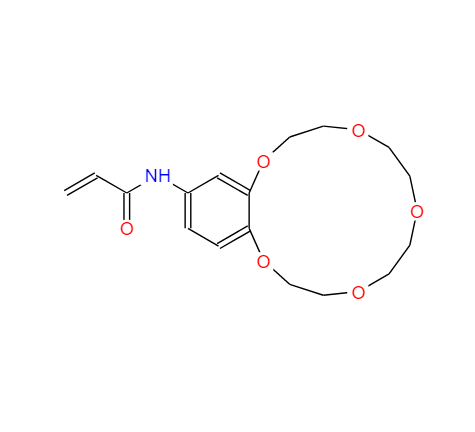 4-丙烯酰胺苯并-15-冠-5,4-ACRYLOYLAMIDOBENZO-15-CROWN-5, 99