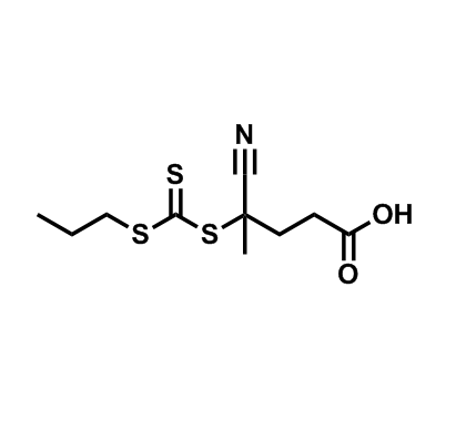 4-Cyano-4-(((propylthio)carbonothioyl)thio)pentanoic acid,4-Cyano-4-(((propylthio)carbonothioyl)thio)pentanoic acid