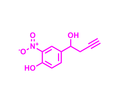 4-(1--羟基丁-3-炔-1-基)-2-硝基苯酚,4-(1-Hydroxybut-3-yn-1-yl)-2-nitrophenol