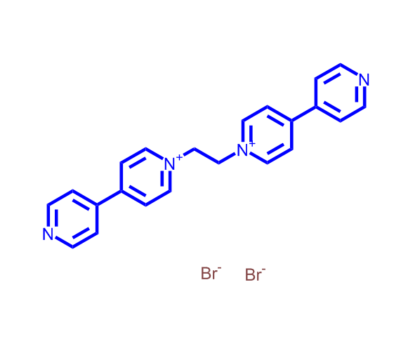 4,4'-Bipyridinium, 1,1''-(1,2-ethanediyl)bis-, dibromide,4,4'-Bipyridinium, 1,1''-(1,2-ethanediyl)bis-, dibromide