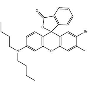 3-二丁基氨基-6-甲基-7-溴荧烷,Vermillion DCF