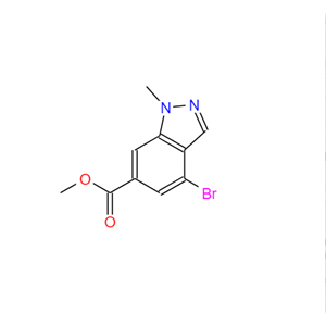 1-甲基-4-溴吲唑-6-甲酸甲酯