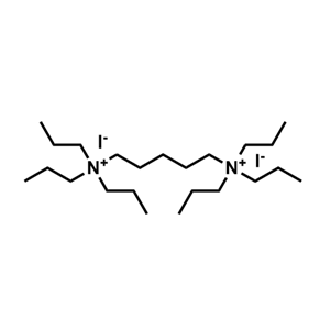 1,5-戊二胺,N1,N1,N5,N5六丙基,碘化物(1:2),1,5-Pentanediaminium, N1,N1,N1,N5,N5,N5-hexapropyl-, iodide