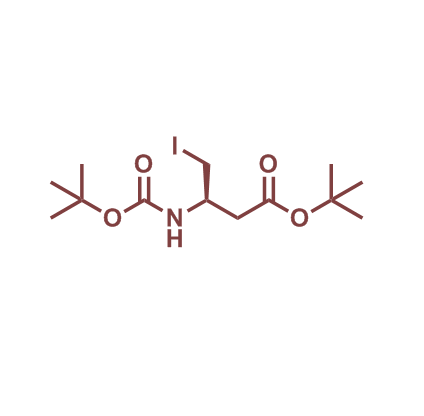 (R)-3-((叔丁氧羰基)氨基)-4-碘丁酸叔丁酯,tert-Butyl (R)-3-((tert-butoxycarbonyl)amino)-4-iodobutanoate