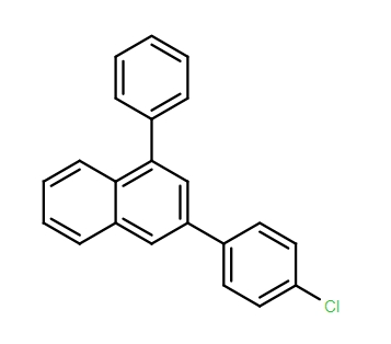 3-(4-氯苯基）-1-苯基萘,Naphthalene, 3-(4-chlorophenyl)-1-phenyl-