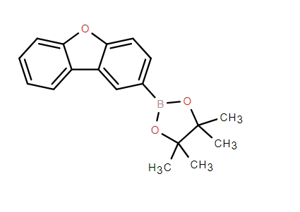 B-(二苯并呋喃-2-基)硼酸频哪醇酯,2-(4,4,5,5-Tetramethyl-1,3,2-dioxaborolan-2-yl)dibenzofuran