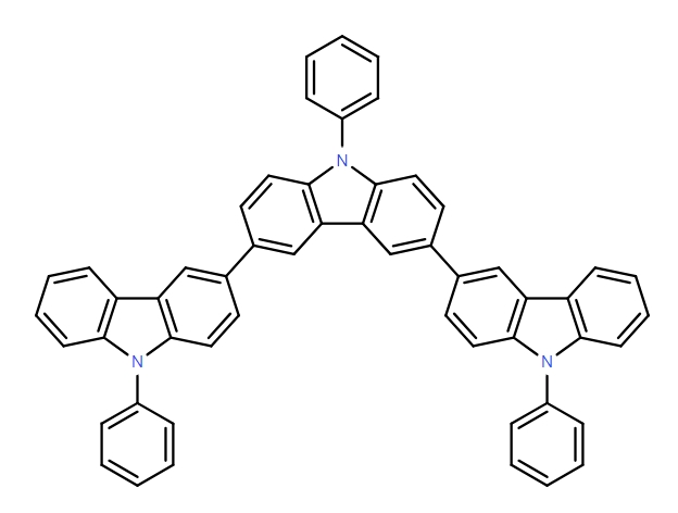 9,9',9''-三苯基-3,3':6',3''-三咔唑,3,3':6',3''-Ter-9H-carbazole, 9,9',9''-triphenyl-