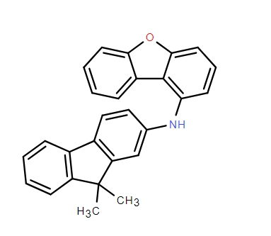 N-(9,9-二甲基-9H-芴-2-基)二苯并呋喃-1-胺,N-(9,9-Dimethyl-9H-fluoren-2-yl)dibenzo[b,d]furan-1-amine;