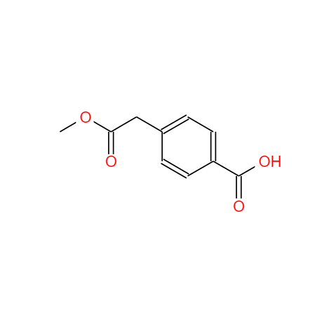 4-羧基苯乙酸甲酯,4-(2-methoxy-2-oxoethyl)benzoic acid