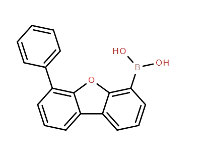 6-苯基二苯并呋喃-4-硼酸,Boronic acid, B-(6-phenyl-4-dibenzofuranyl)-