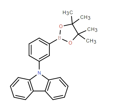 (3-(咔唑-9-基)苯基)频哪醇硼酸酯,9-(3-(4,4,5,5-Tetramethyl-1,3,2-dioxaborolan-2-yl)phenyl)-9H-carbazole