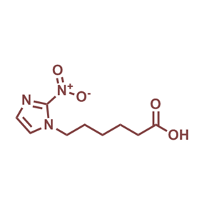 6-(2-硝基-1H-咪唑-1-基)己酸   154095-05-3
