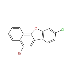 5-溴-9-氯-萘并[1,2-b]苯并呋喃,5-Bromo-9-chlorobenzo[b]naphtho[2,1-d]furan