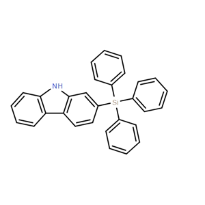 2-（三苯基硅基）-9H咔唑1262866-95-4