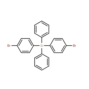 双（4-溴苯基）二苯基硅烷 18733-91-0