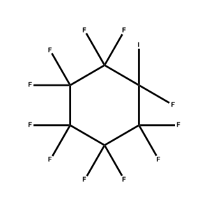 十一氟碘环己烷(含稳定剂铜屑),Undecafluoroiodocyclohexane (stabilized with Copper chip)