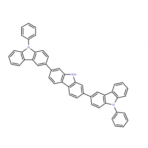 2,7-双（9-苯基-9H-咔唑-3-基）-9H-咔唑1402543-31-0