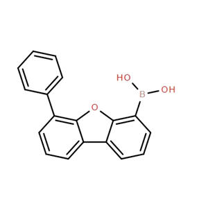 6-苯基二苯并呋喃-4-硼酸,Boronic acid, B-(6-phenyl-4-dibenzofuranyl)-