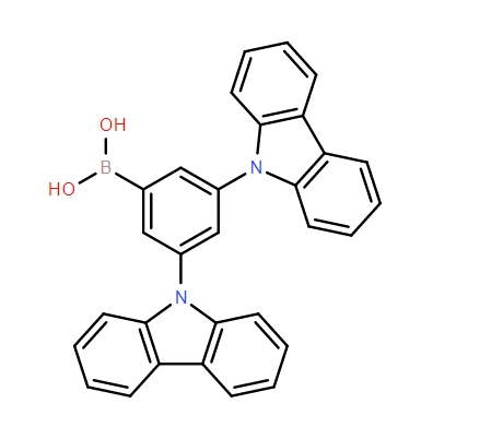 3,5-二(9H-咔唑-9-基)苯基硼酸,3,5-Bis(9H-carbazol-9-yl)phenylboronic acid