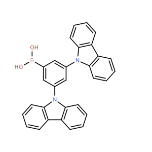 3,5-二(9H-咔唑-9-基)苯基硼酸854952-51-5