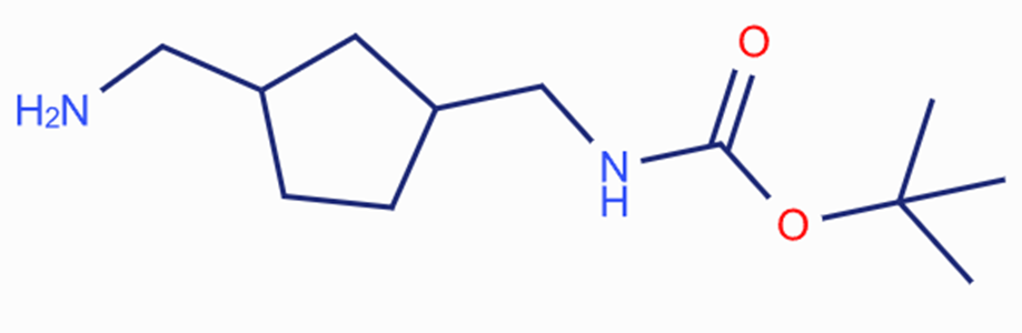 叔丁基((3-(氨基甲基)環(huán)戊基)甲基)氨基甲酸酯,tert-Butyl ((3-(aminomethyl)cyclopentyl)methyl)carbamate