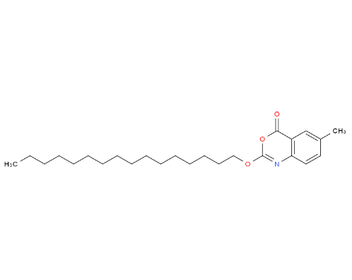 新利司他,4H-3,1-Benzoxazin-4-one,2-(hexadecyloxy)-6-methyl-