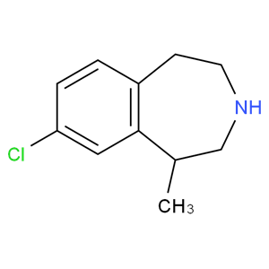 氯卡色林 A; 8-氯-2,3,4,5-四氢-1-甲基-1H-3-苯并氮杂卓 （616201-80-0）