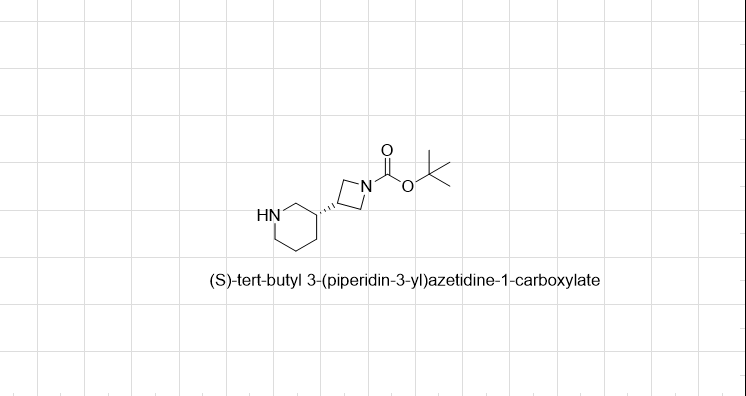 (S)-tert-butyl 3-(piperidin-3-yl)azetidine-1-carboxylate,(S)-tert-butyl 3-(piperidin-3-yl)azetidine-1-carboxylate