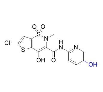 氯諾昔康雜質(zhì)30,2H-Thieno[2,3-e]-1,2-thiazine-3-carboxamide, 6-chloro-4-hydroxy-N-(5-hydroxy-2-pyridinyl)-2-methyl-, 1,1-dioxide