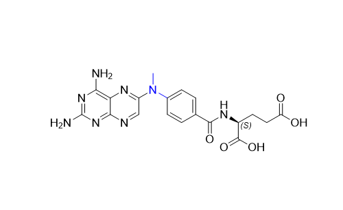 甲氨蝶呤雜質(zhì)13,(S)-2-{4-[(2,4-Diaminopteridin-6-yl)methylamino]benzamido}pentanedioic acid.