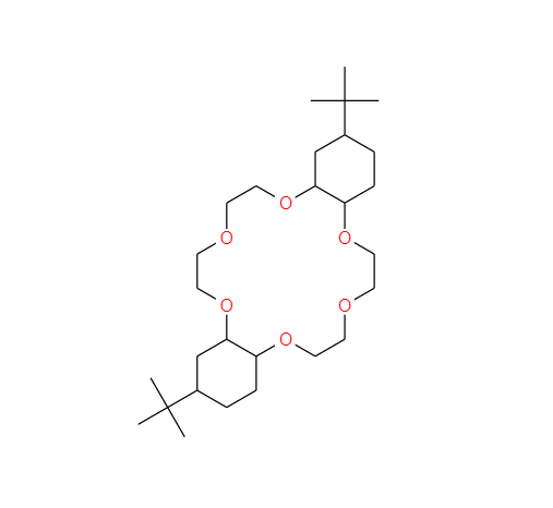 4', 4'' (5'')-二叔丁基二環(huán)己基并-18-冠-6,4',4''(5'')-DI-TERT-BUTYLDICYCLOHEXANO-18-CROWN-6